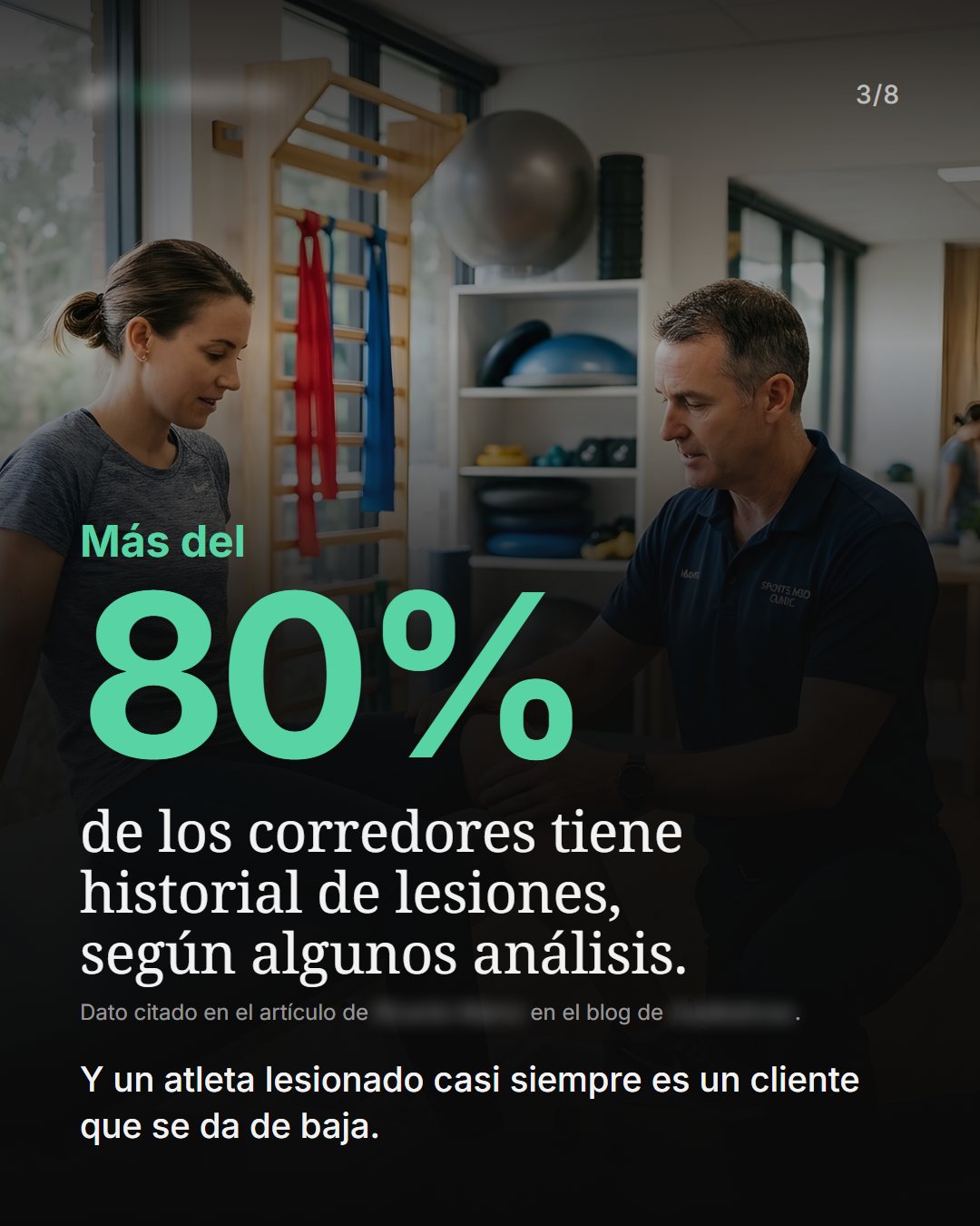 Placa 3 del carrusel: dato de lesiones citado del artículo