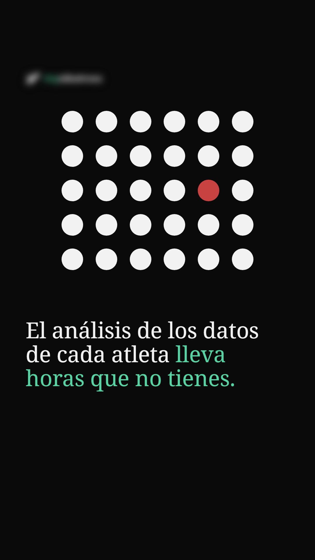 Historia 2: el análisis de los datos lleva horas