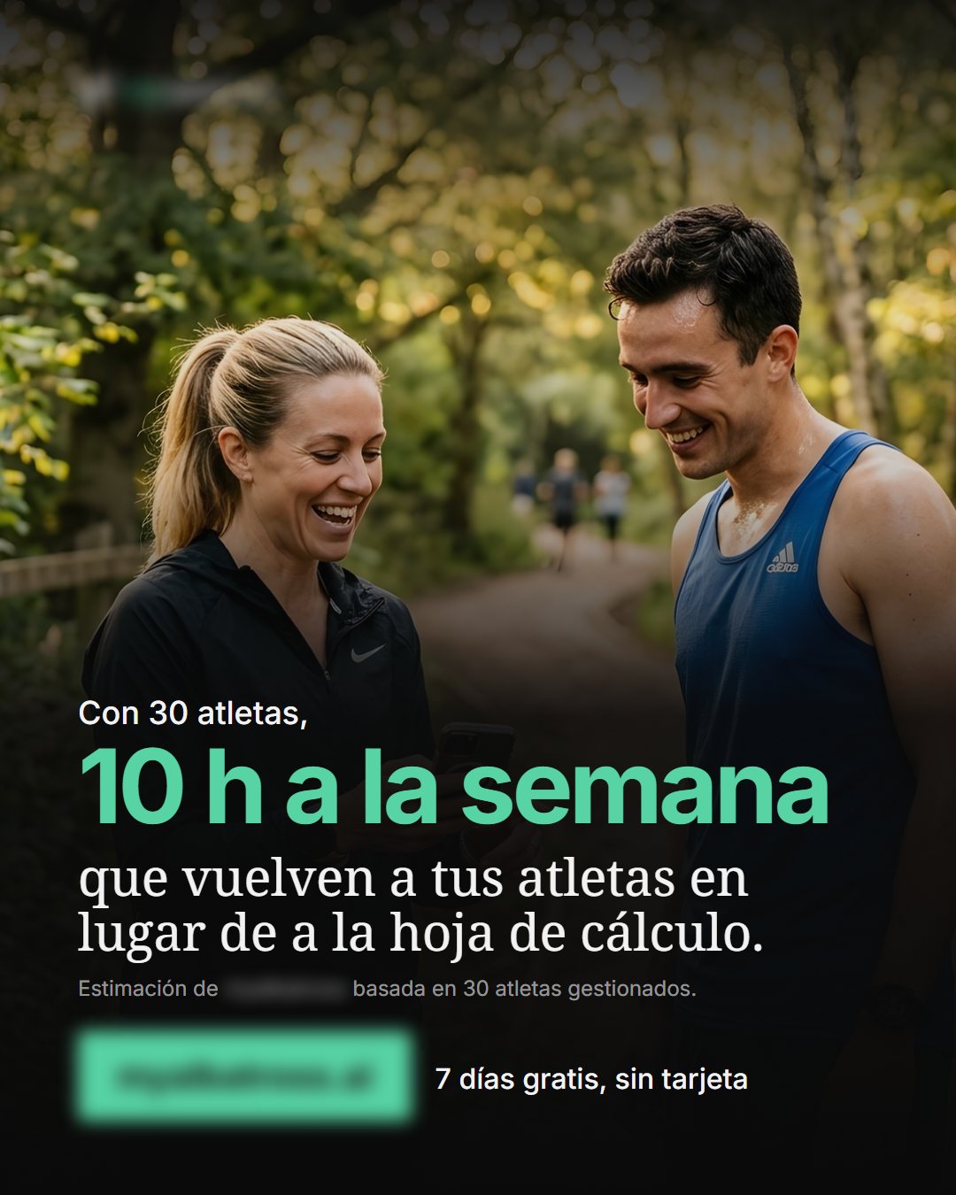 Post del feed: diez horas a la semana que vuelven a tus atletas